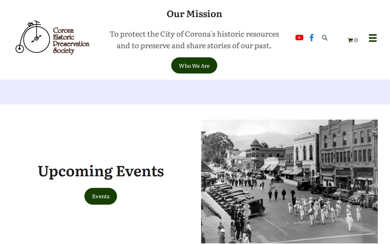 Corona previous residents research with the Corona Historic Preservation Society