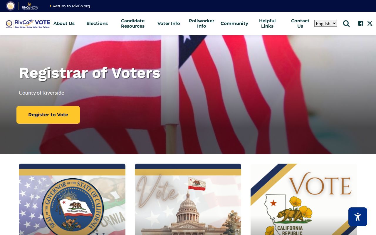 Corona resident lookup, Riverside voter services