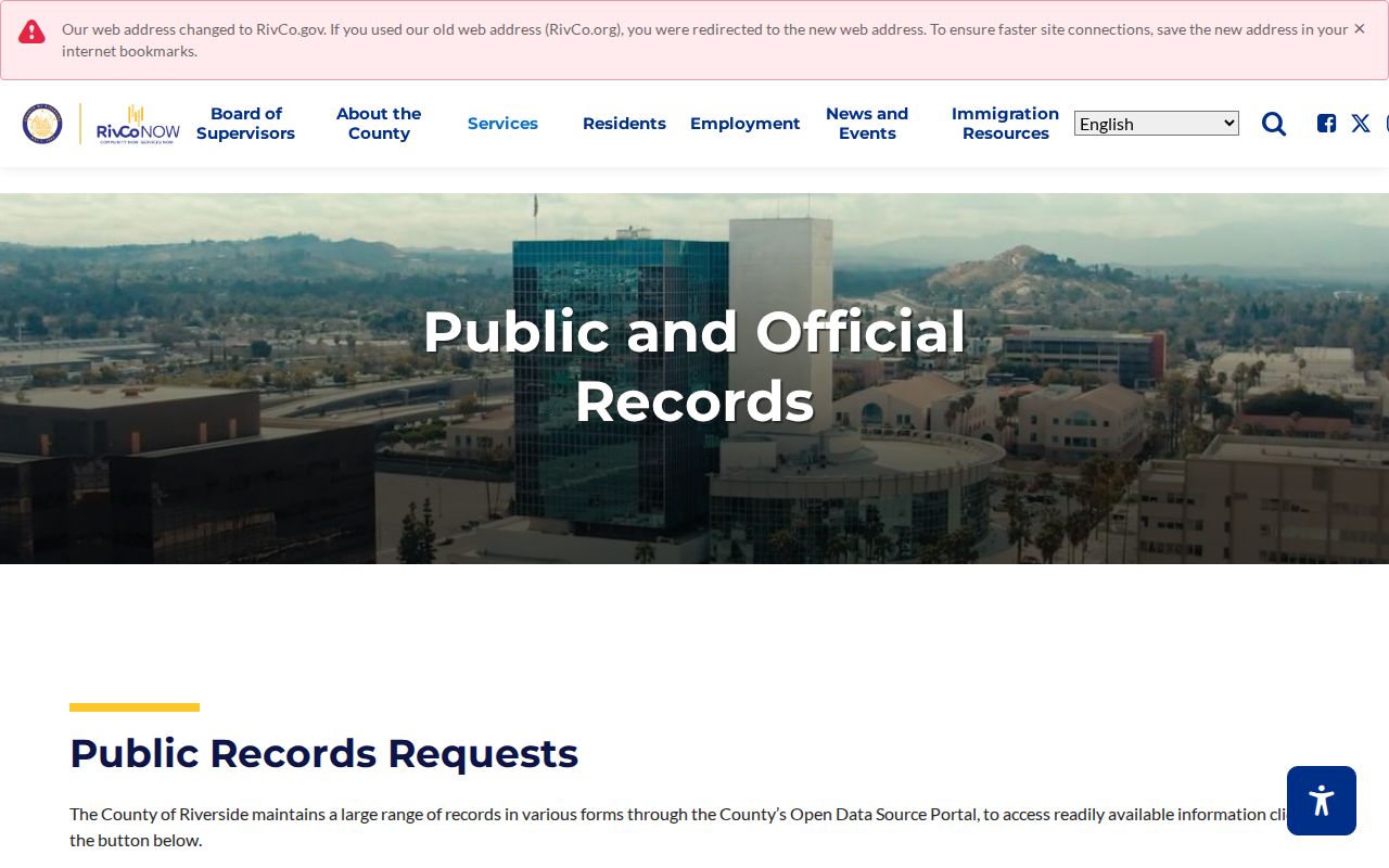 Corona street directory Riverside County public records index
